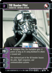 TIE Bomber Pilot - Foil